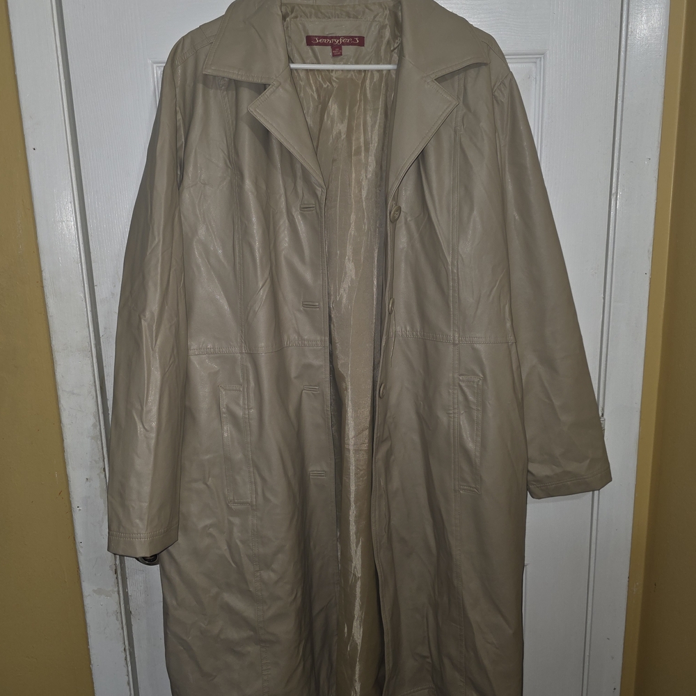Stylish Tan Leather Jacket